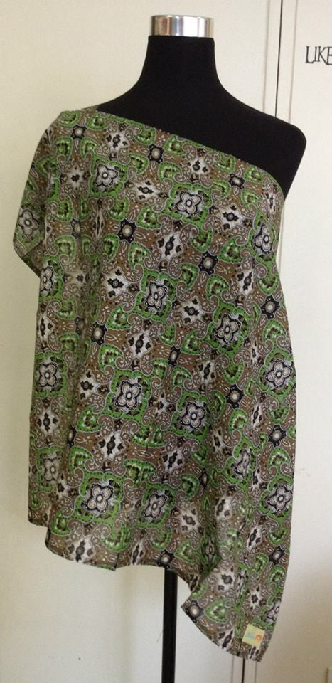 EARTH PAISLEY Nursing Cover