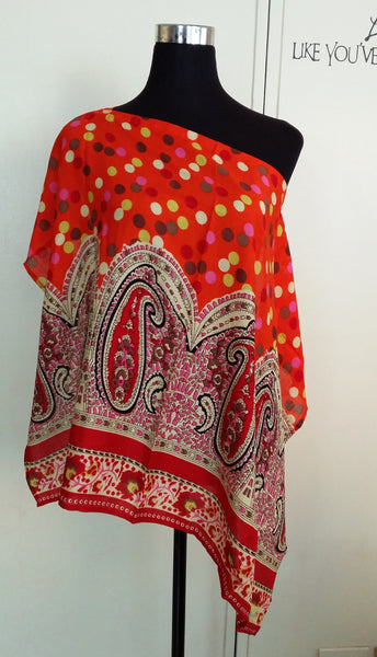 ORANGE FRENZY Nursing Cover