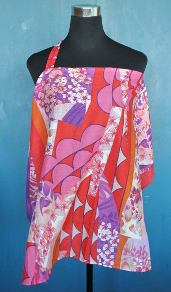 ORANGE ABSTRACT Nursing Cover