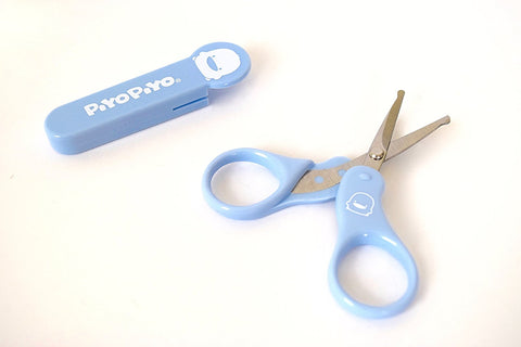 Piyo Piyo Baby Nail Scissors (Baby Blue)